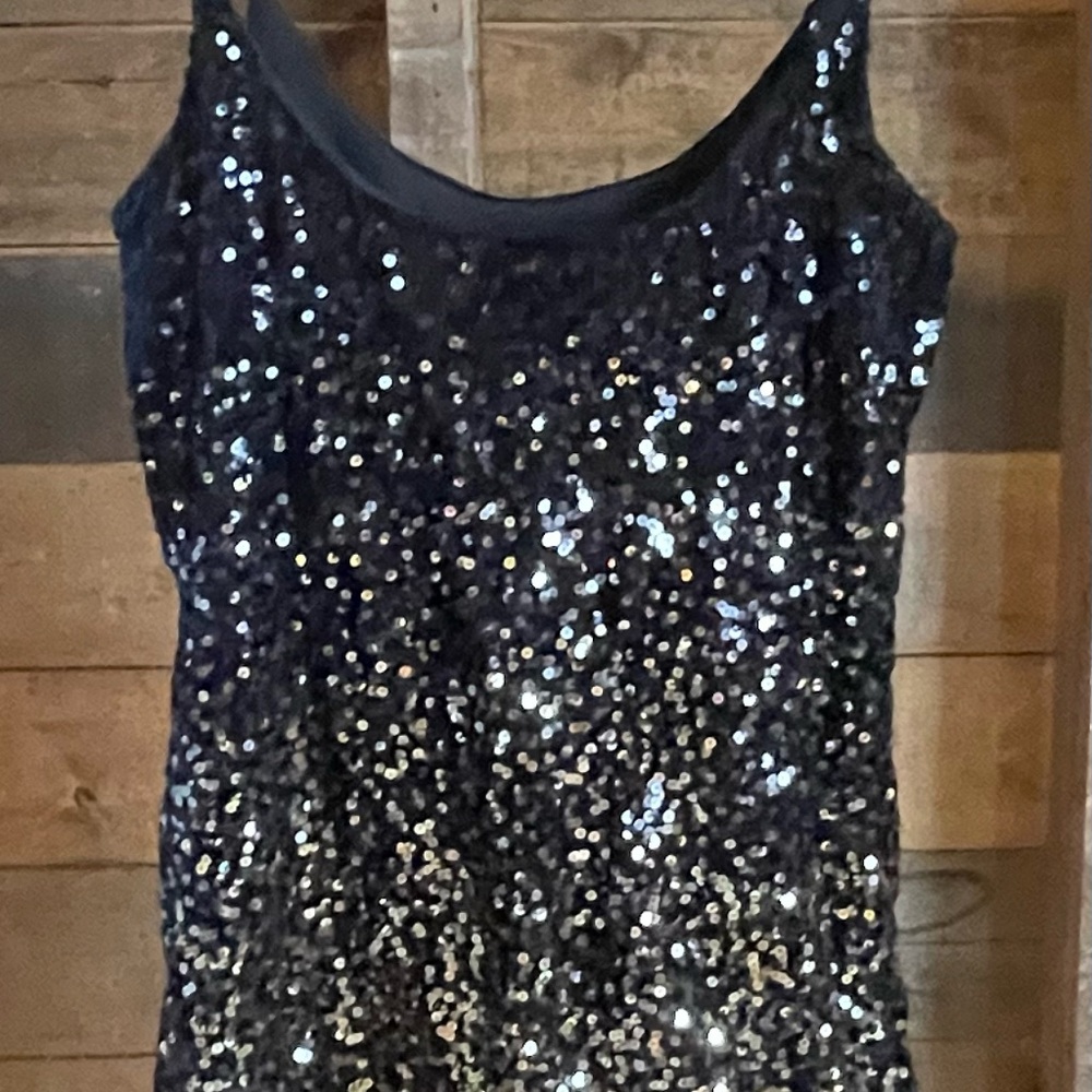 Sak’s Fifth Ave sequined dress sparkling sexy